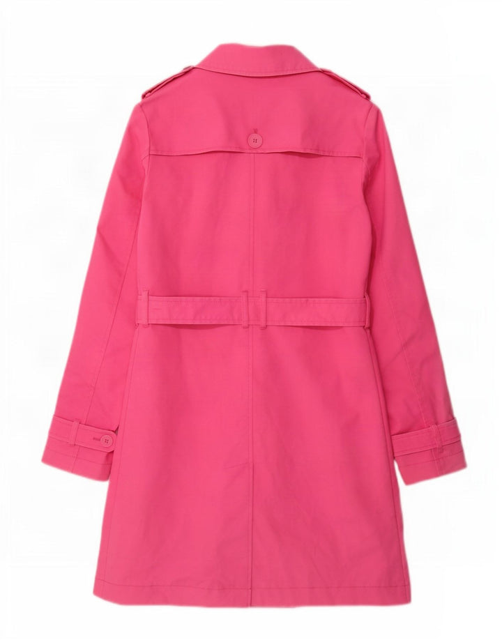 Jack Wills ženski trenč kaput UK 12 srednje ružičasti pamuk