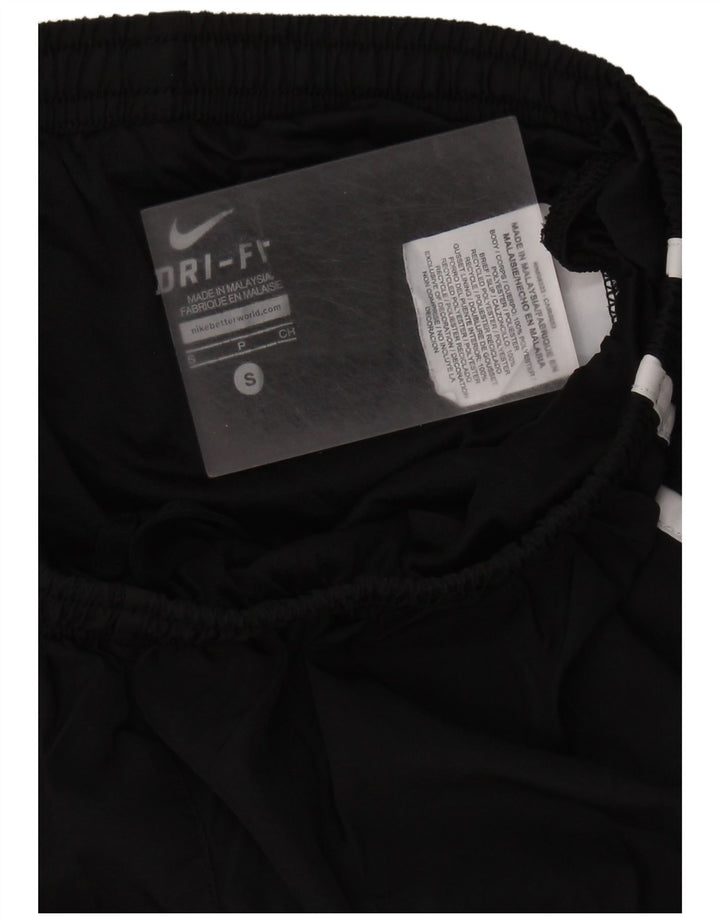 NIKE Ženske Dri Fit Sportske Kratke Hlače UK 8 Mali crni poliester