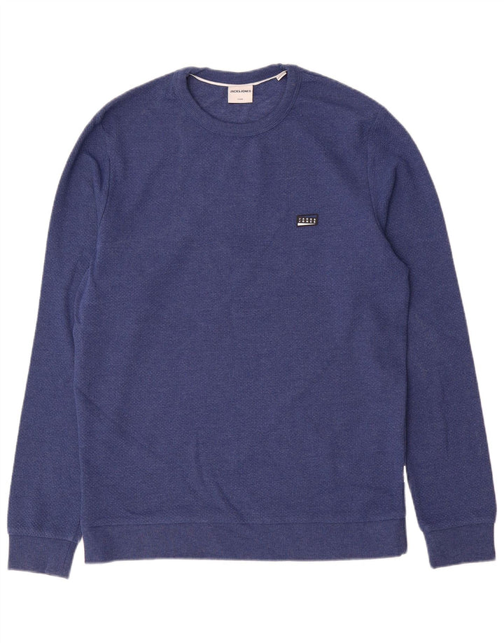 Jack & Jones muška majica srednje plavi pamuk