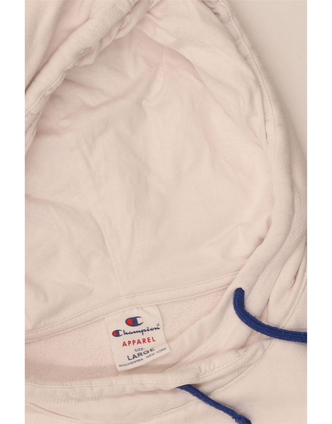 CHAMPION Veliki bijeli pamuk s kapuljačom s kapuljačom za djevojčice 11-12 godina