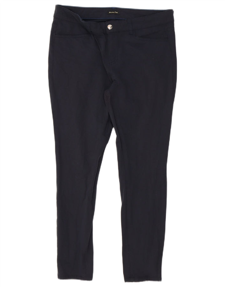 MASSIMO DUTTI Ženske kratke ležerne hlače EU 42 Large W32 L26 tamnoplave