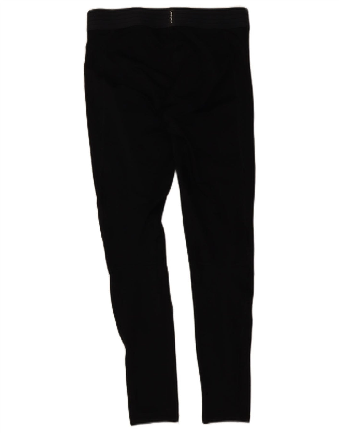 Nike Ženske Dri Fit Graphic Leggings UK 12 Srednje crni poliester