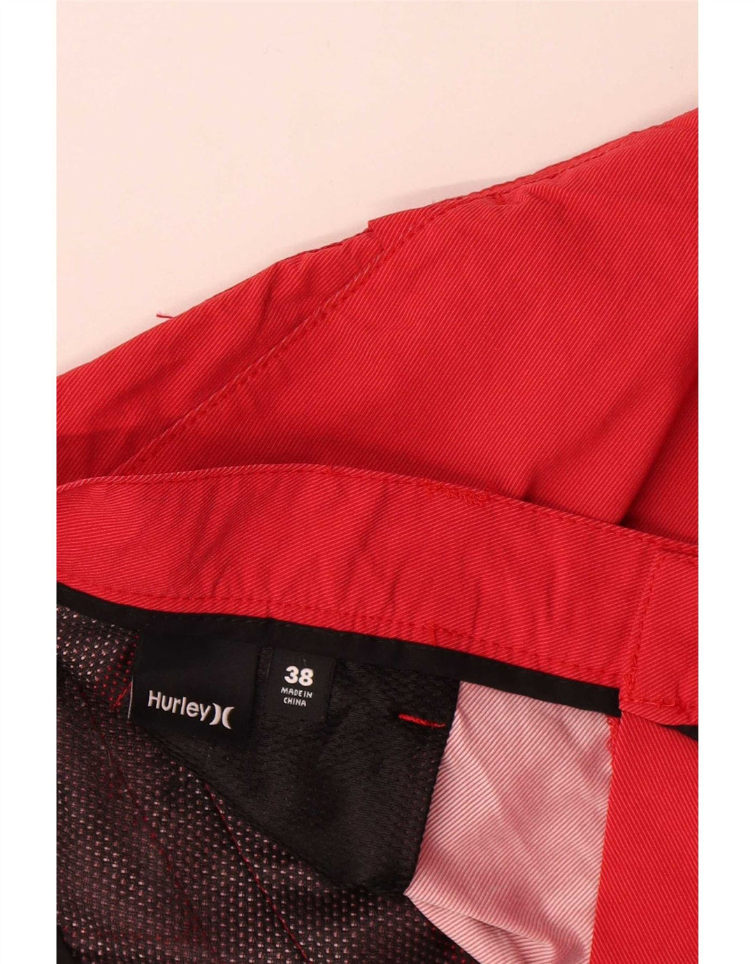 Hurley muške chino kratke hlače W38 XL crveni poliester