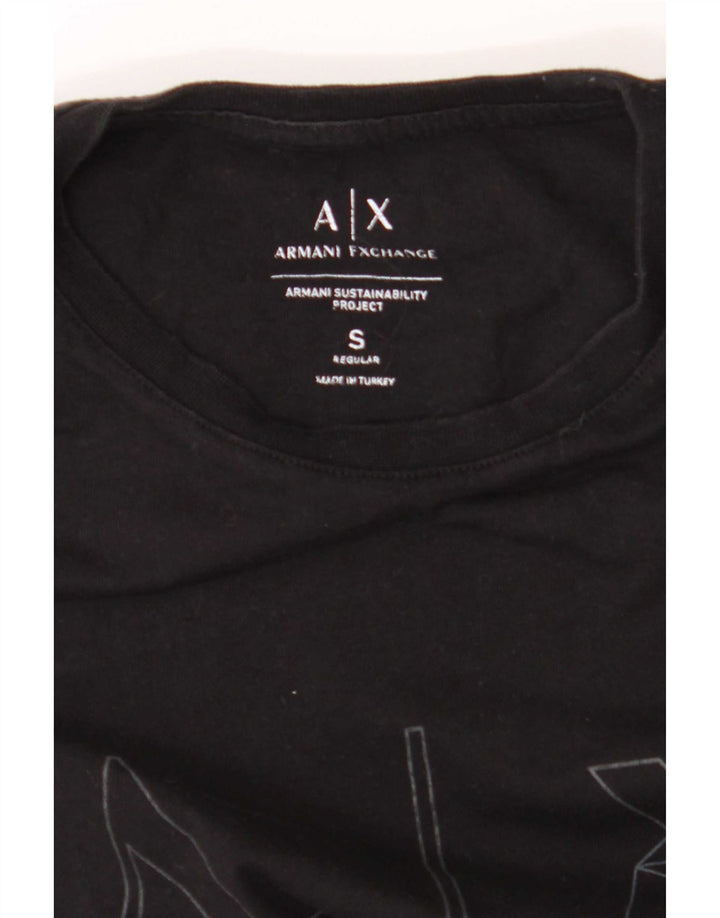 Armani Exchange muška majica kratkih rukava Regular Graphic Small Black Geometric