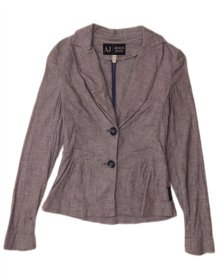 Armani Jeans Ženska jakna sa 2 gumba US 2 XS tamnoplava