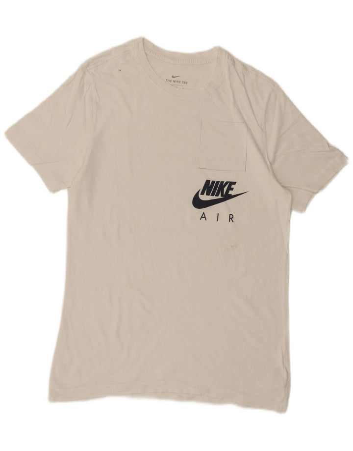 Nike muška zračna majica s grafičkim motivima, srednji bijeli pamuk