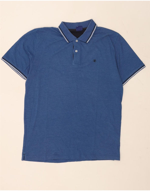 Champion muška polo majica XL pamuk na plave pruge
