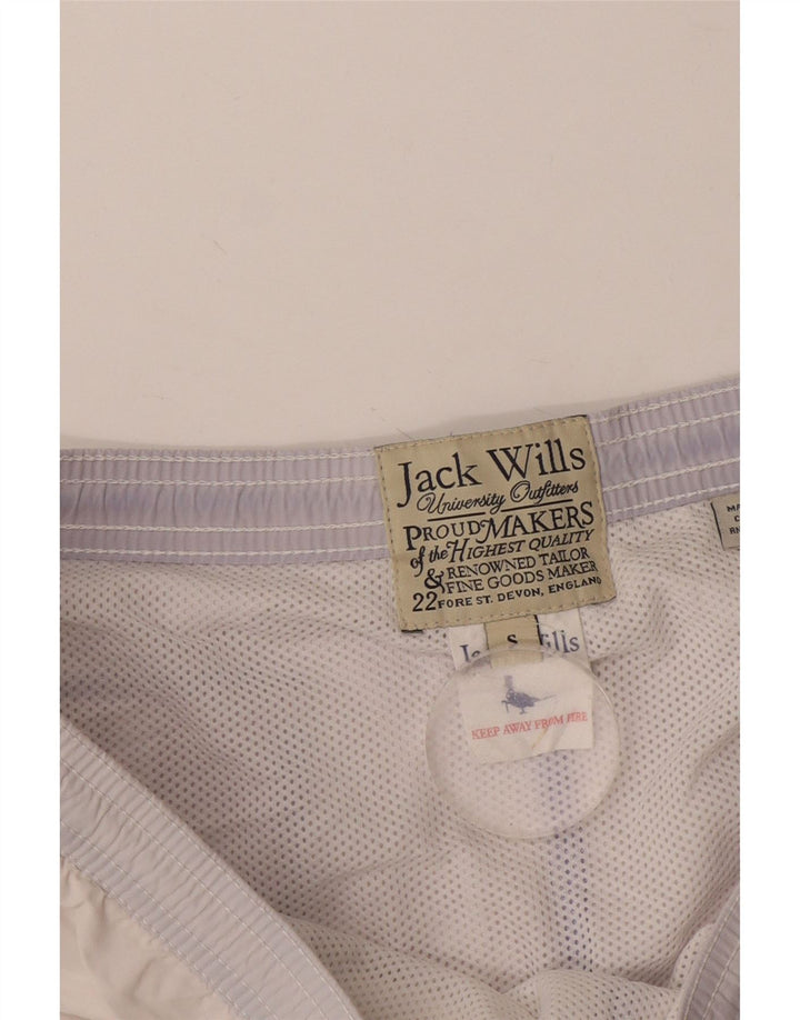 Jack Wills, male plave pamučne muške kratke hlače za kupanje s grafičkim motivima