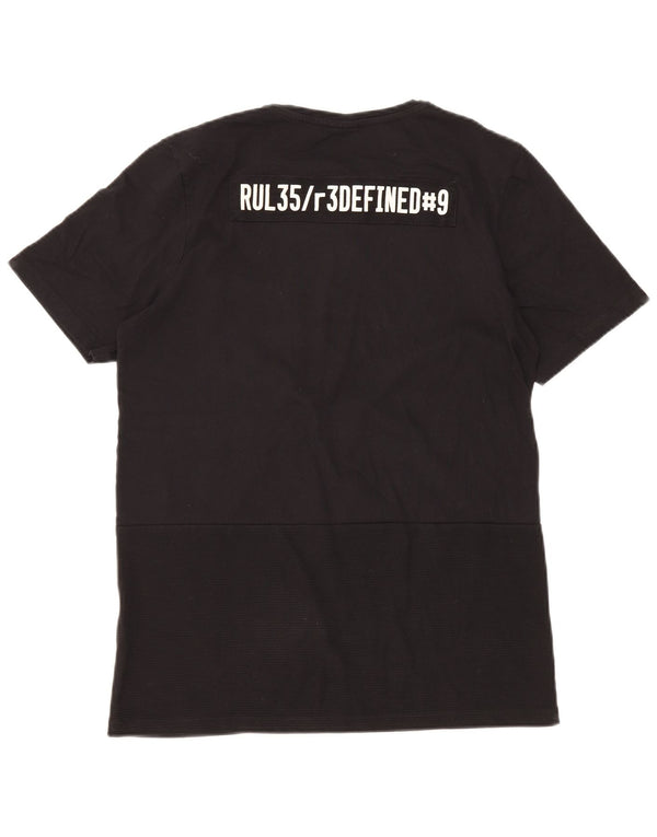 JACK & JONES Muška grafička majica kratkih rukava XL crna