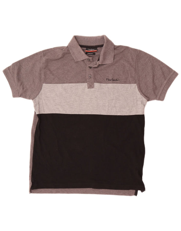 Pierre Cardin muška polo majica standardnog kroja mala siva poliesterska boja
