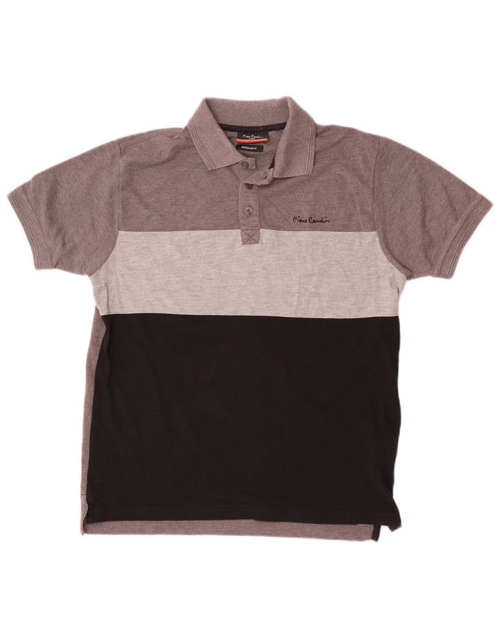 Pierre Cardin muška polo majica standardnog kroja mala siva poliesterska boja