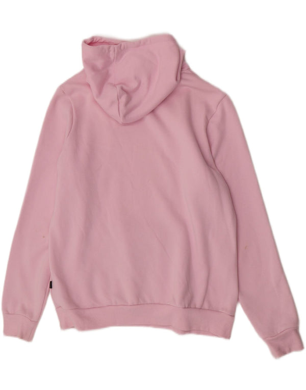 Puma ženska majica s kapuljačom UK 16 Large Pink Cotton