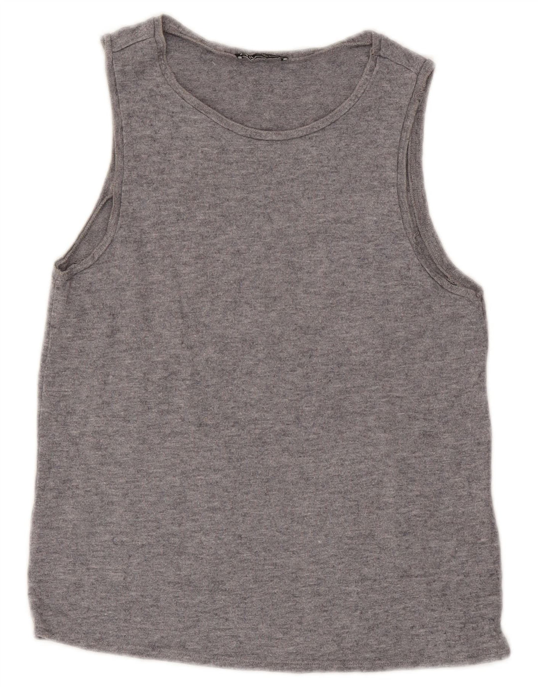 Zara ženski prsluk UK 10 Small Grey Flecked Viskoza