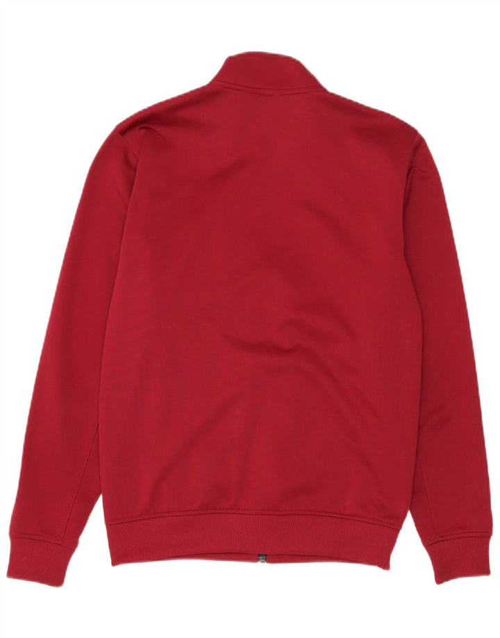 Gornja jakna muške trenirke Lyle & Scott, mali kestenjasti poliester