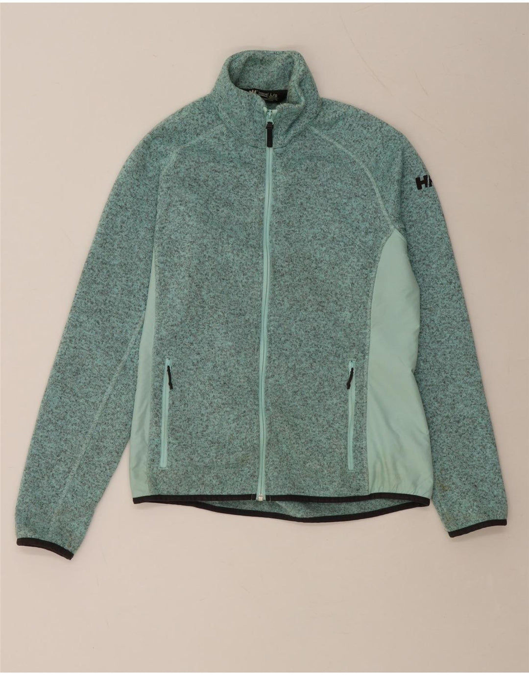 HELLY HANSEN Ženska gornja jakna trenirke UK 14 Large Green Colourblock