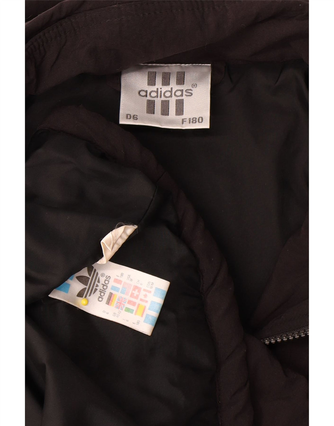Adidas muška grafička vjetrovka jakna UK 40/42 srednje crne boje