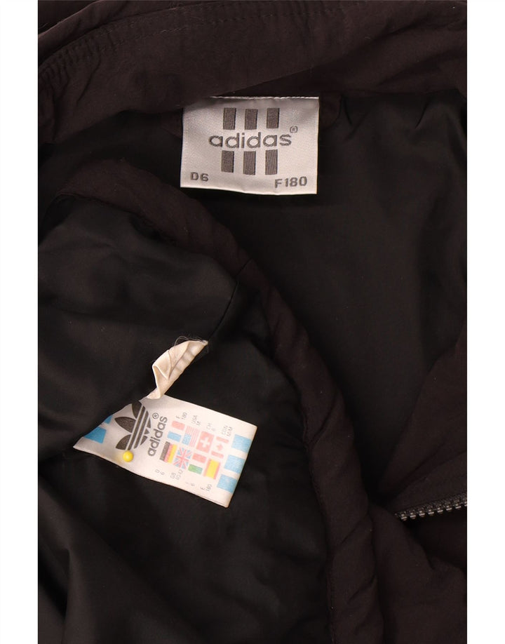 Adidas muška grafička vjetrovka jakna UK 40/42 srednje crne boje