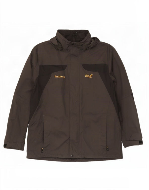 Jack Wolfskin muška kišna jakna UK 50 3XL kaki poliamid u boji