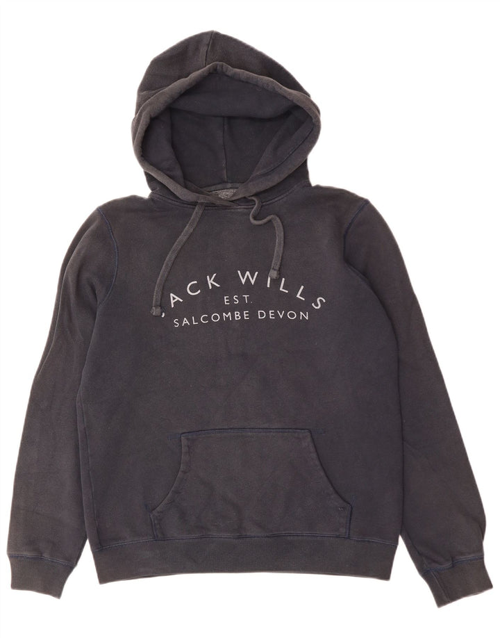 Jack Wills Ženska prevelika majica s kapuljačom UK 10 Mala tamnoplava