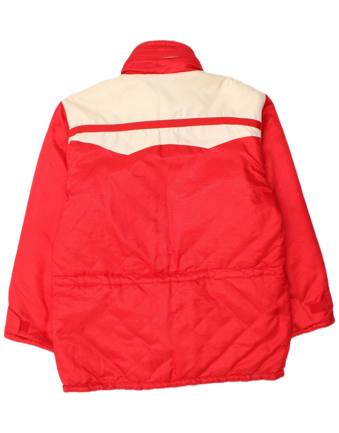 Vintage muški podstavljeni kaput UK 40 Large Red Colourblock