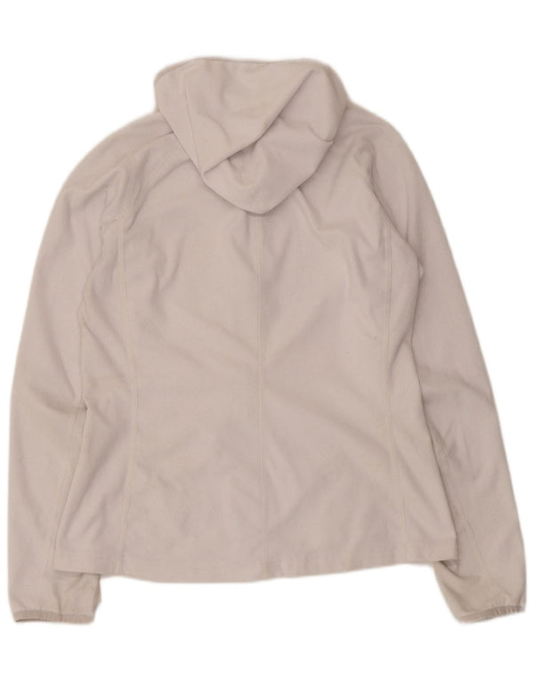The North Face ženska flis jakna s kapuljačom UK 12 srednji bijeli poliester