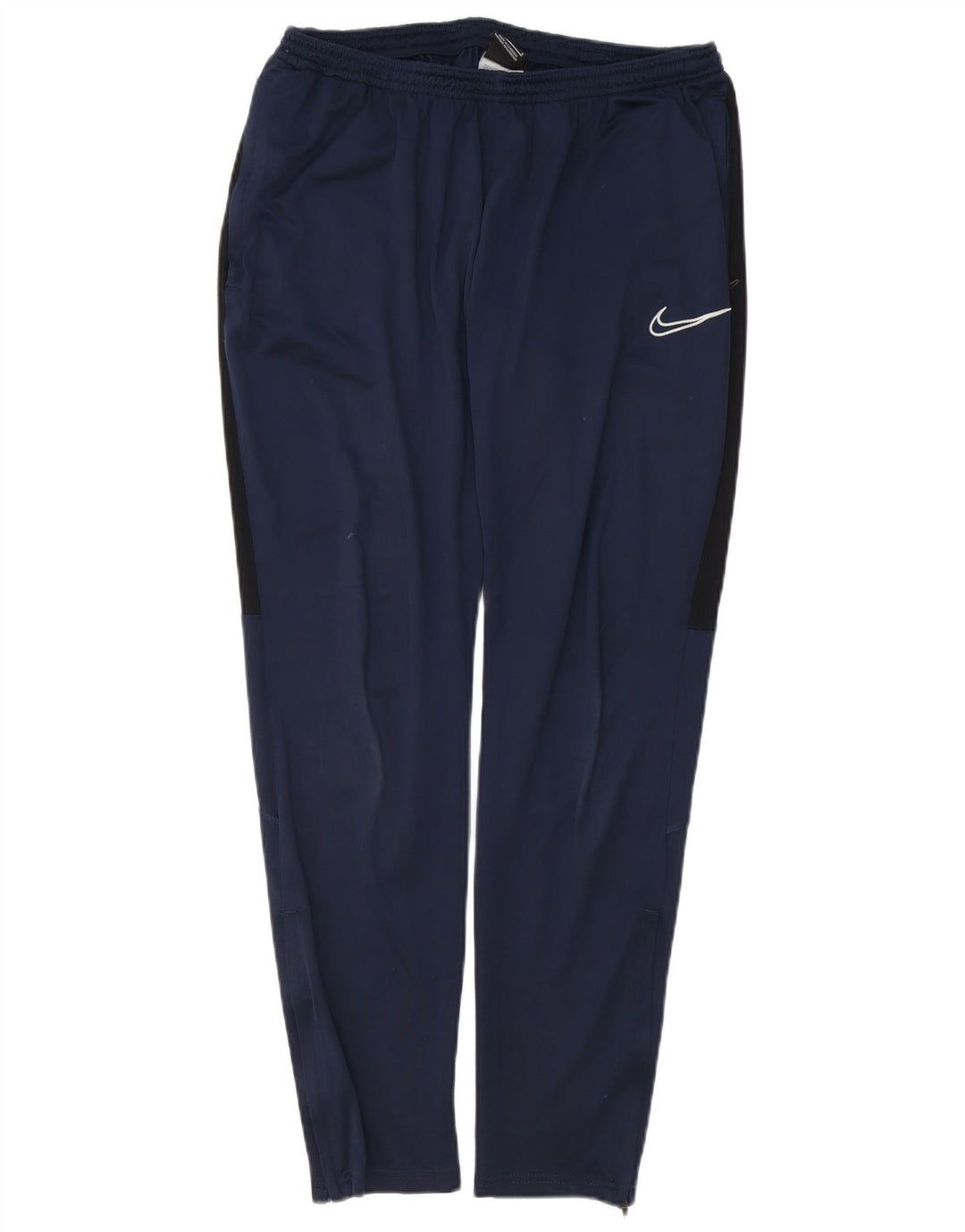 Nike muške Dri Fit hlače za trenirku, velike tamnoplave poliesterske hlače