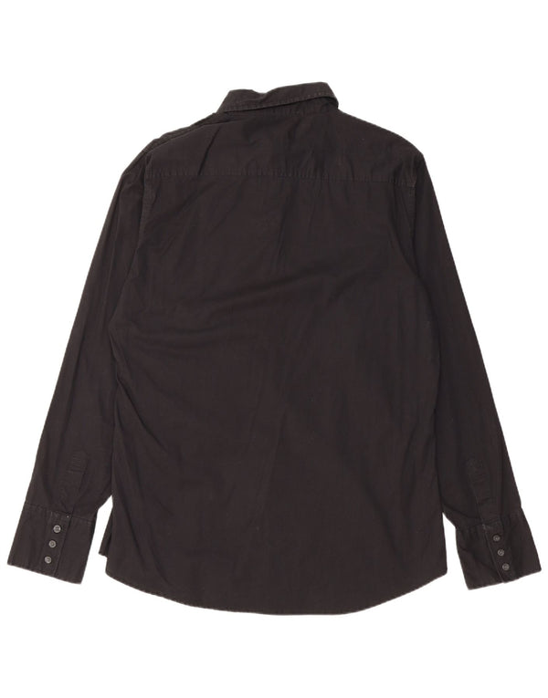 Calvin Klein Jeans muška košulja XL crni pamuk