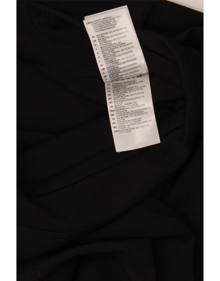 Adidas ženske Climalite Capri tajice UK 12/14 Srednje crni poliester