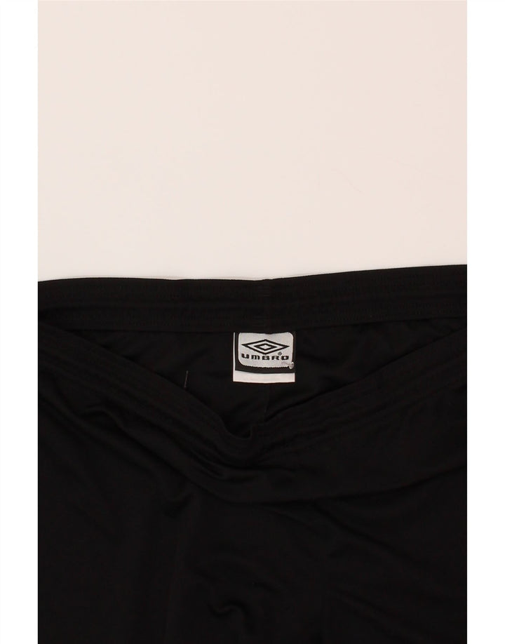UMBRO Mens Sport Shorts Large  Black Polyester Vintage Umbro and Second-Hand Umbro from Messina Hembry 