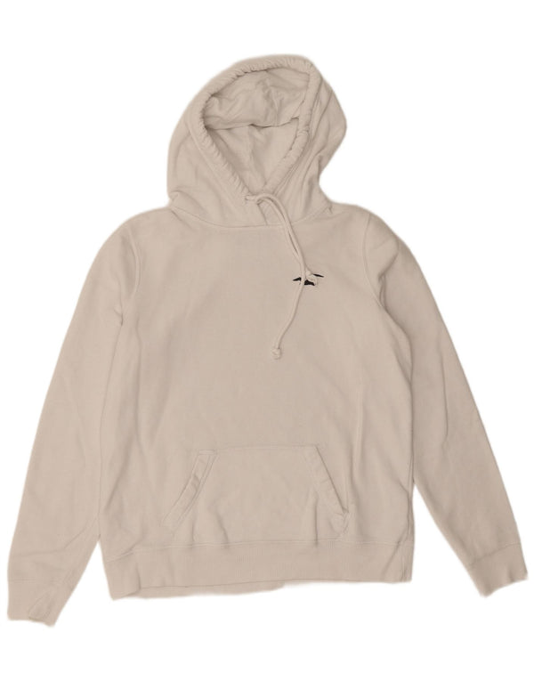 Hollister ženska majica s kapuljačom s grafičkim motivima UK 14 Srednje bijeli pamuk