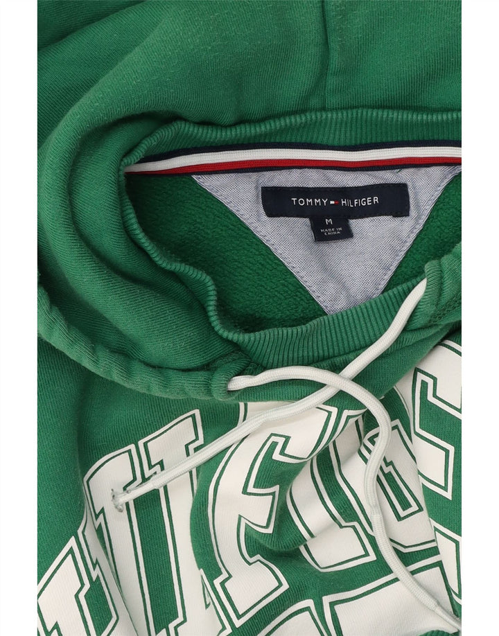 Tommy Hilfiger muška majica s kapuljačom s kapuljačom srednje zelene boje