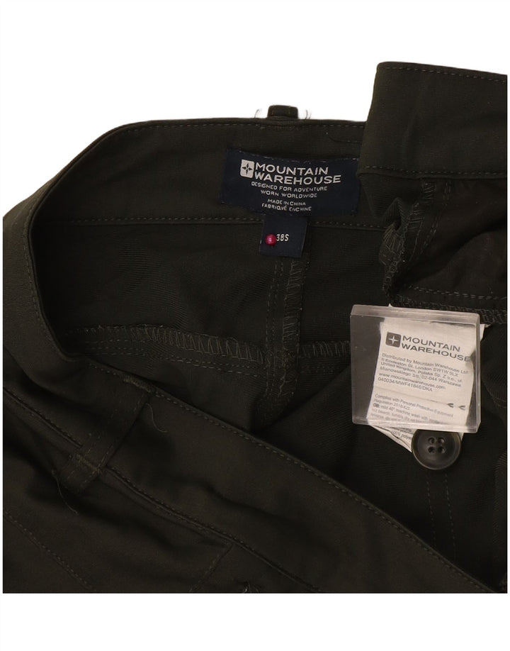 Mountain Warehouse Ženske uske chino hlače W38 L30 Zeleni poliester