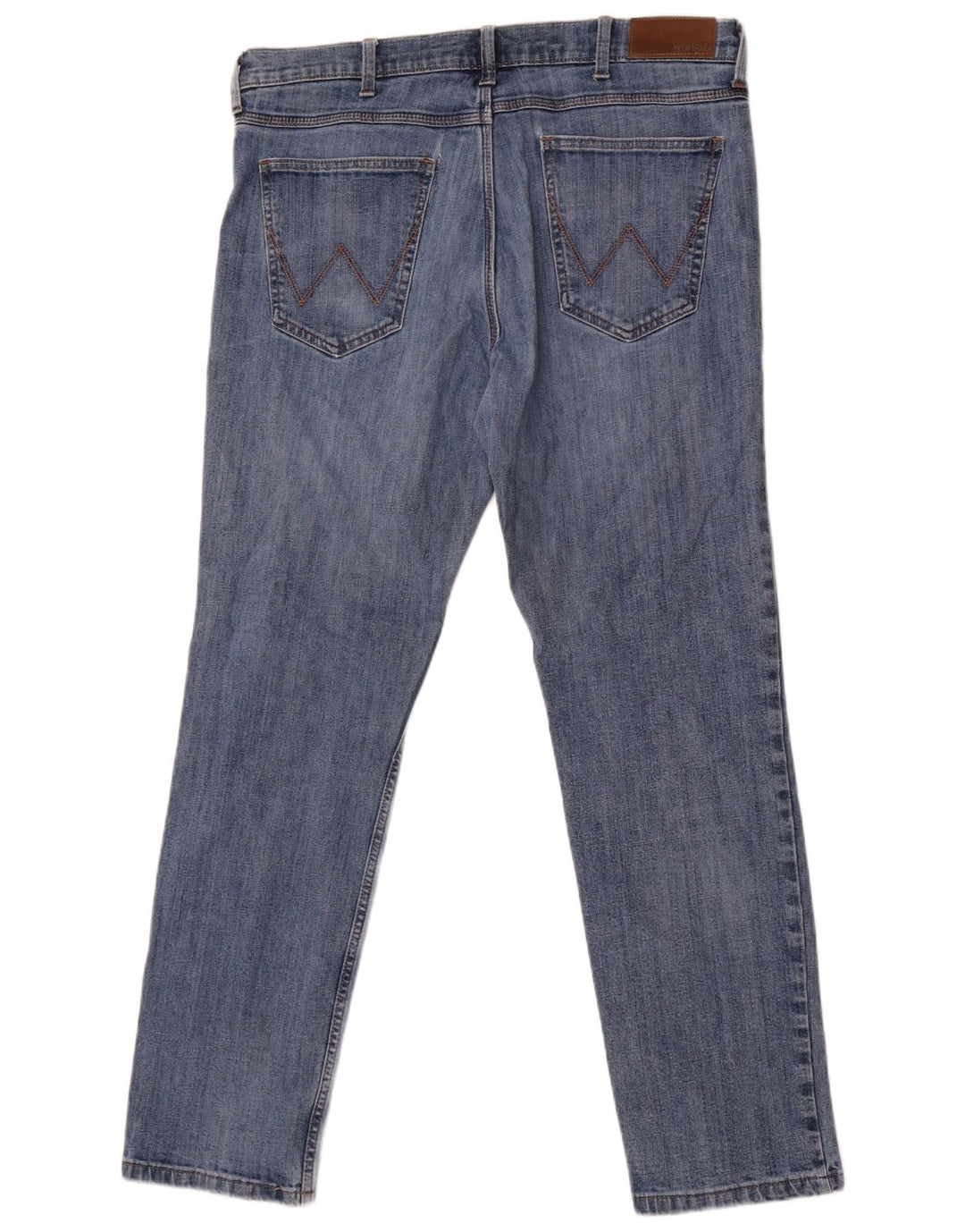 Wrangler Regular muške uske traperice W36 L32 plavi pamuk