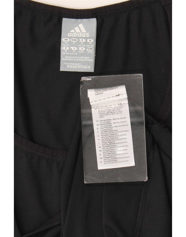 Adidas ženska majica kratkih rukava Climalite UK 12/14 srednji crni poliester