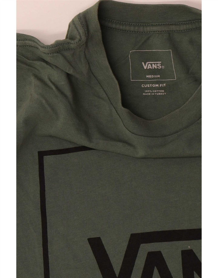 Vans muška majica kratkih rukava prilagođenog kroja srednje zelene boje