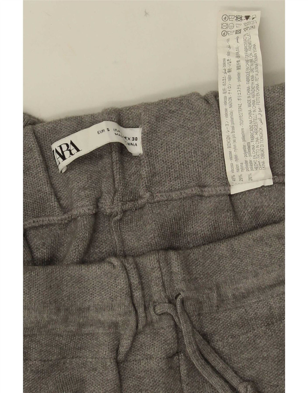 Zara muška trenirka Hlače Joggers Male sive viskoze