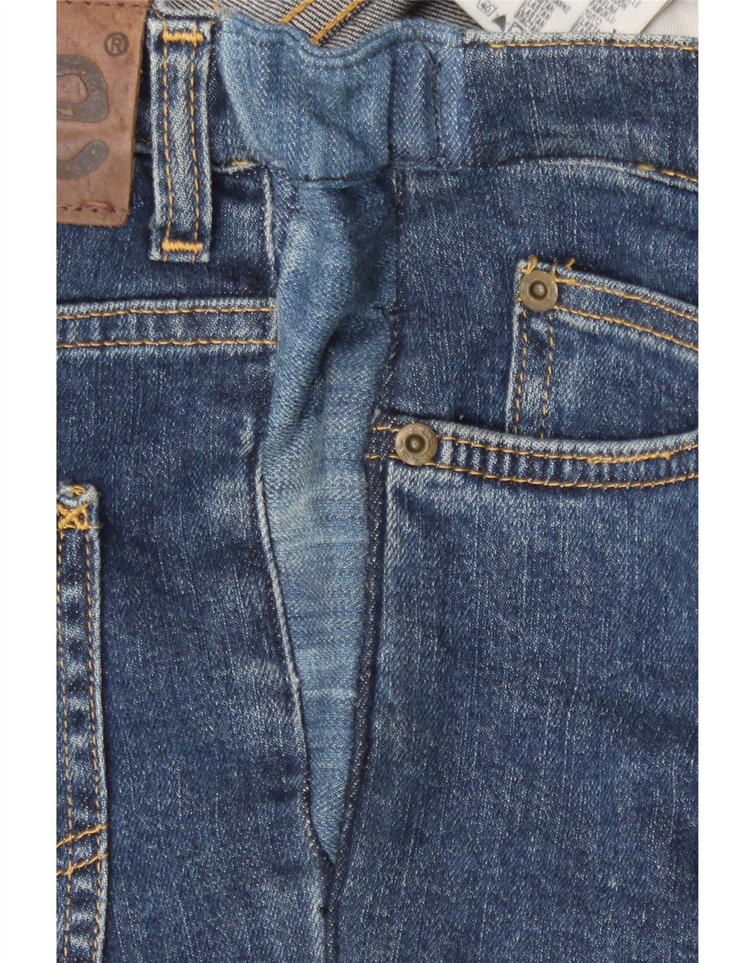 Lee Mens Brooklyn Straight Jeans W31 L28 Plavi pamuk