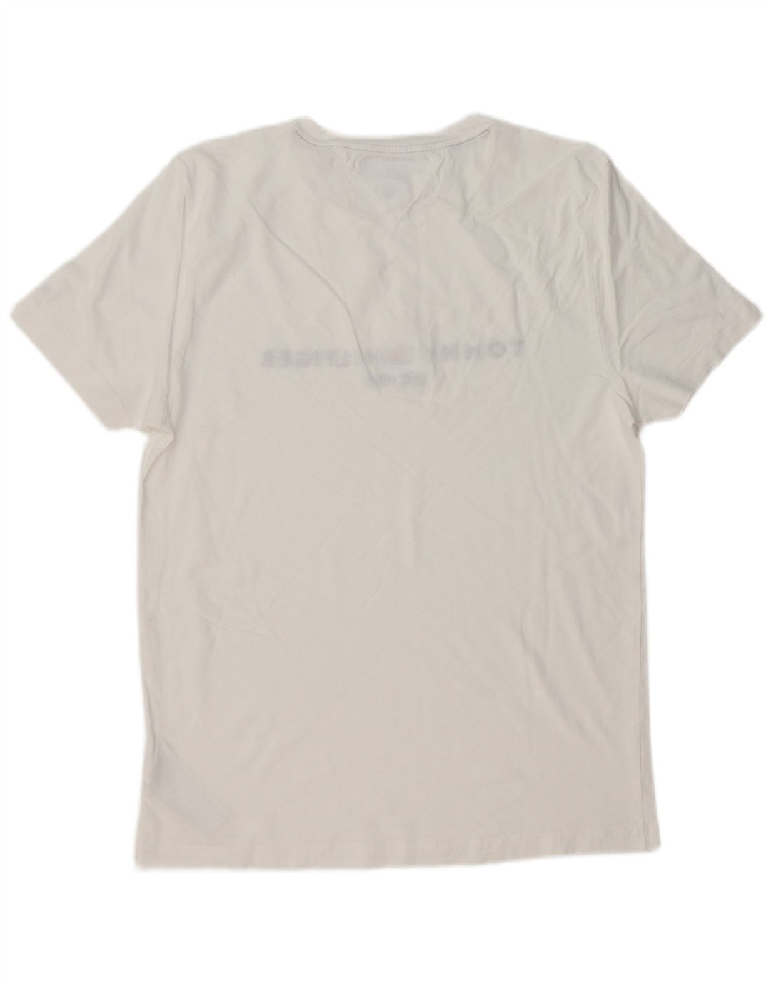 TOMMY HILFIGER Muška majica kratkih rukava Slim Fit Large White Pamuk