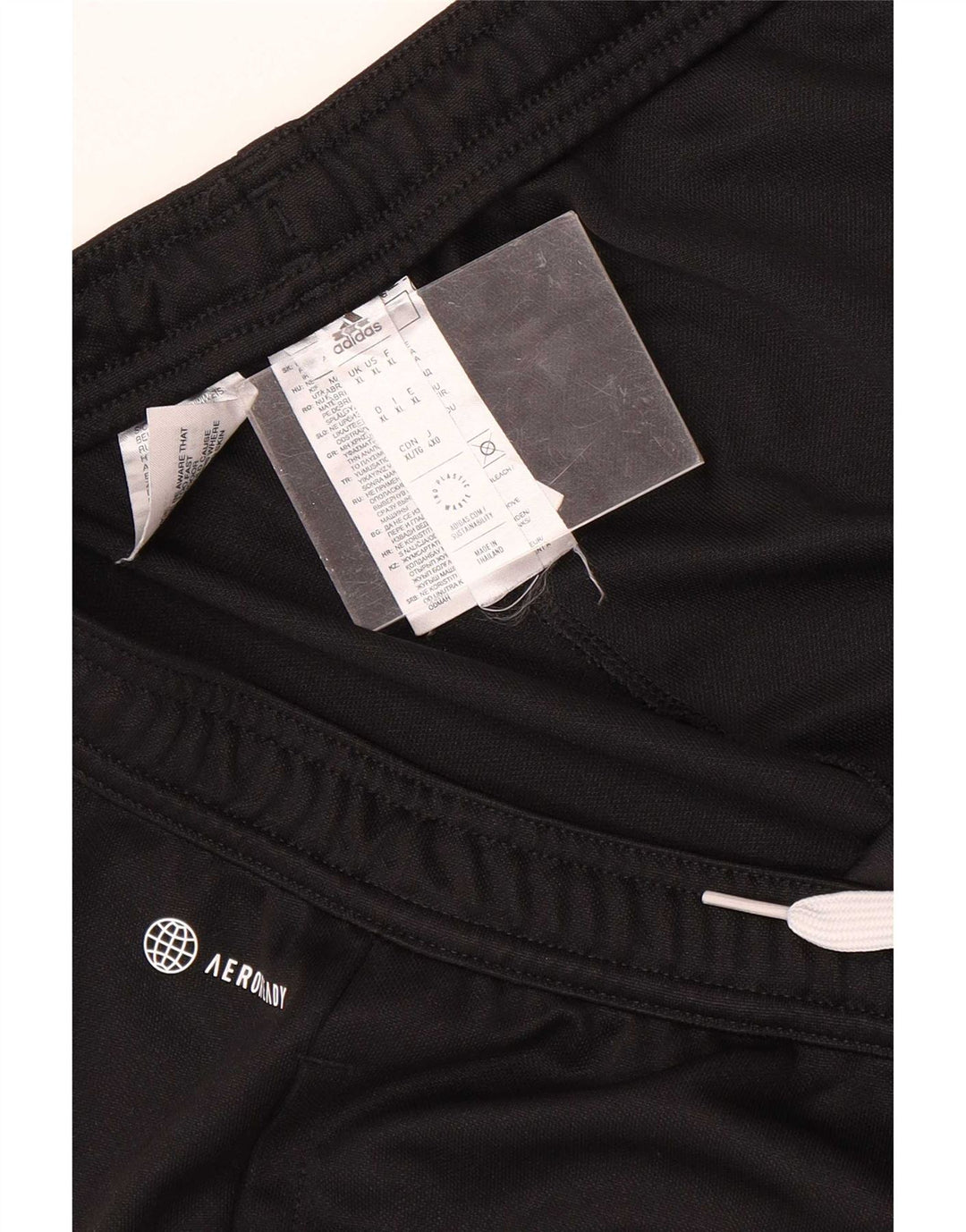 Adidas muške Aeroready hlače za trenirku XL crni poliester
