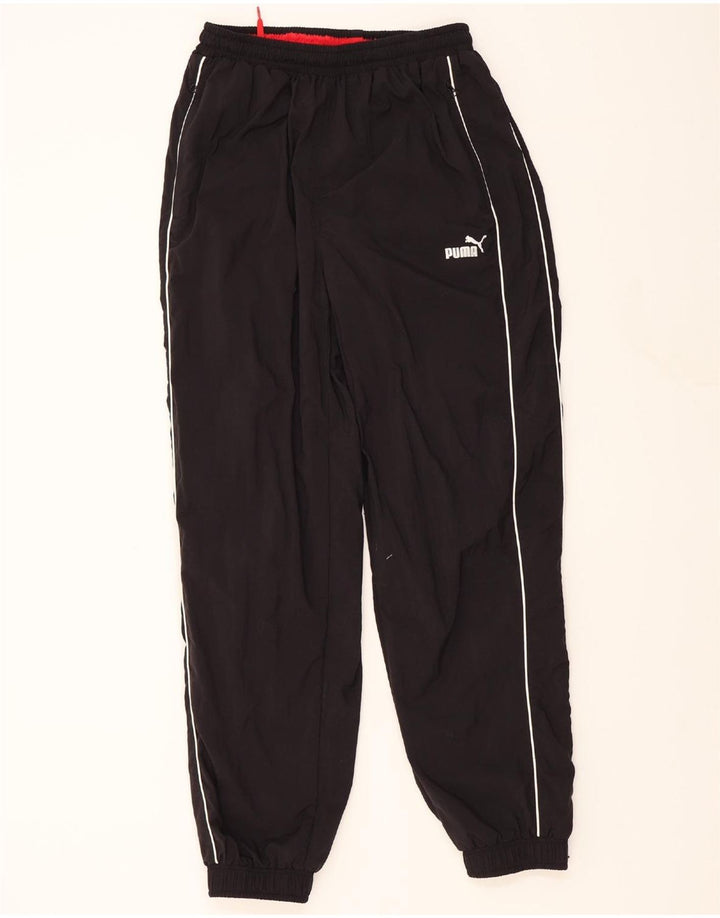 PUMA Mens Tracksuit Trousers Joggers Medium  Black Nylon Vintage Puma and Second-Hand Puma from Messina Hembry 