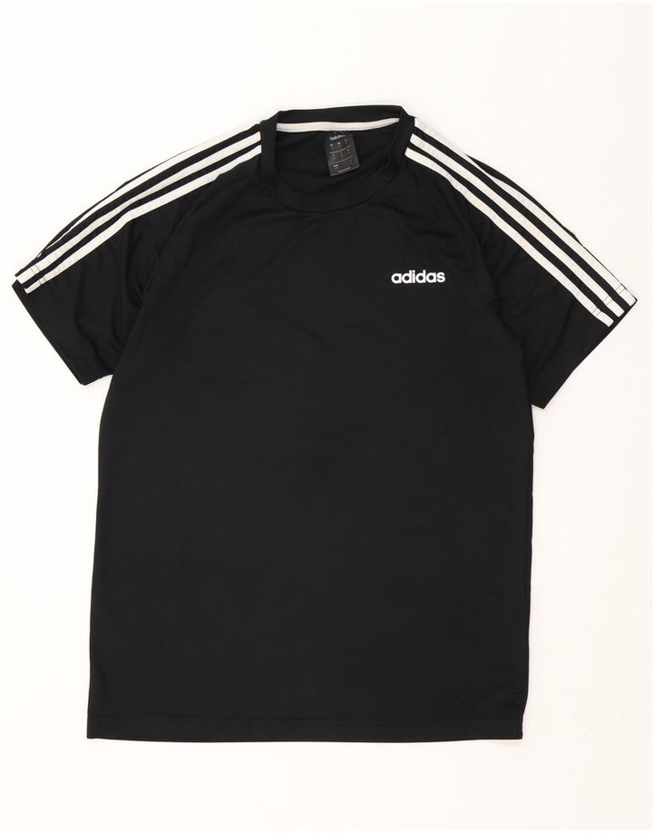 Adidas muška Climalite majica kratkih rukava srednji crni poliester