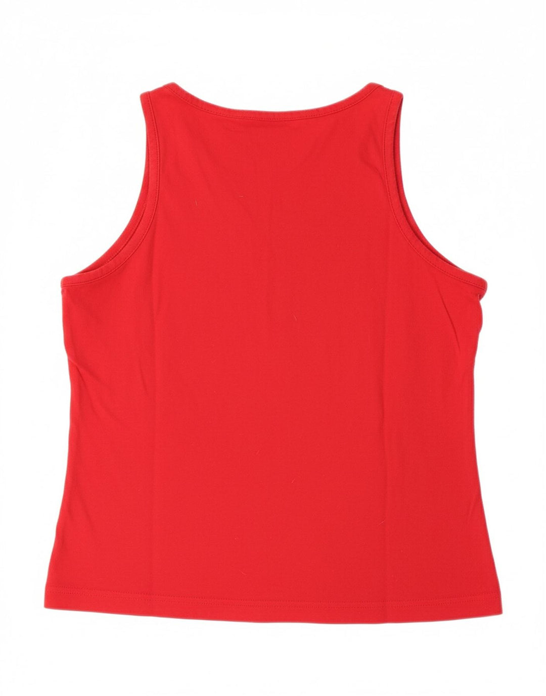 FILA Womens Crop Vest Top UK 14 Large Red