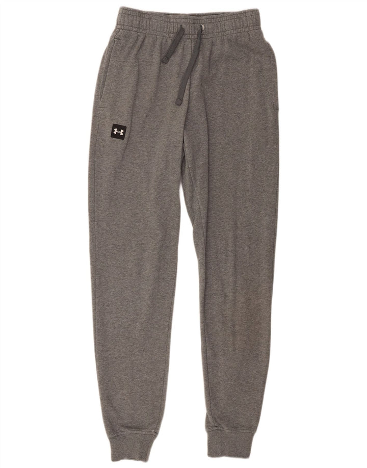 Under Armour muške trenirke Hlače Joggers male/srednje sive pamučne