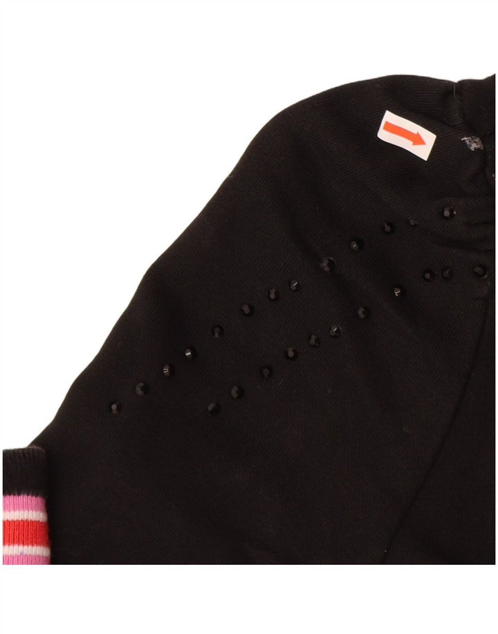 FILA Gornja jakna trenirke za djevojčice 9-10 godina crni pamuk