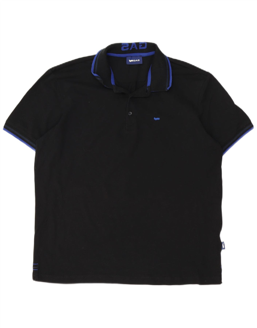 Gas muška polo majica 3XL crni pamuk