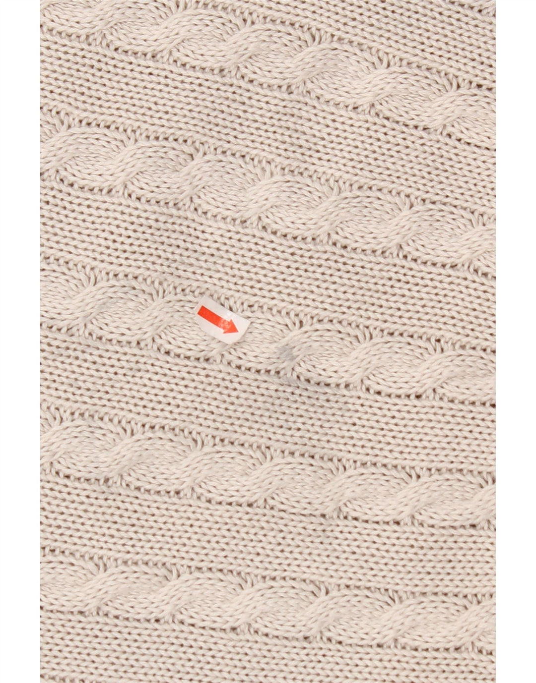 VINTAGE ženski džemper s okruglim izrezom UK 14 srednje sivi Fair Isle pamuk