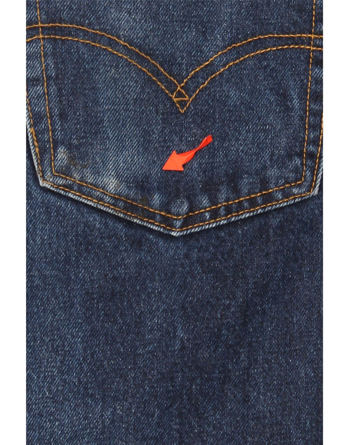 Levi's muške 501 ravne traperice W36 L34 tamnoplave