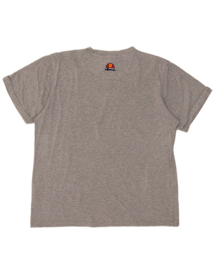 Ellesse ženska majica kratkih rukava prevelike veličine UK 10 Small Grey