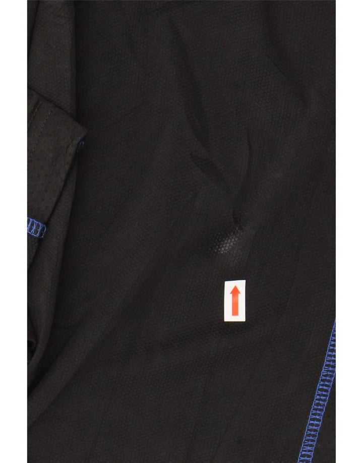 REEBOK Boys Tracksuit Trousers 11-12 Years XL Black Polyester Vintage Reebok and Second-Hand Reebok from Messina Hembry 