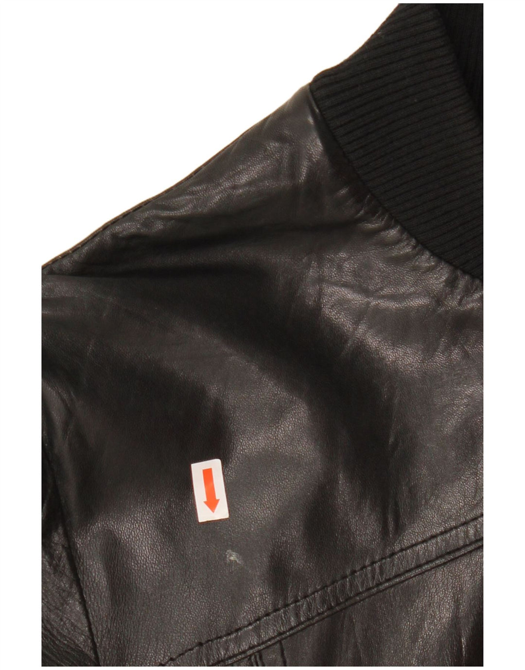 CINTI Crop ženska kožna jakna bomber IT 46 velika crna koža